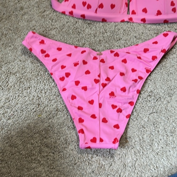 Victoria Secret PINK  Heart Bikini NWOT size XL - Picture 5 of 7